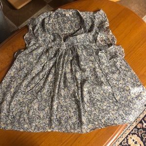 Sheer short sleeve blouse from Lucky